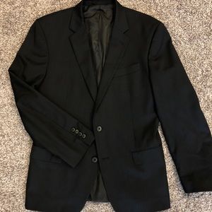 Men’s black fashion suit